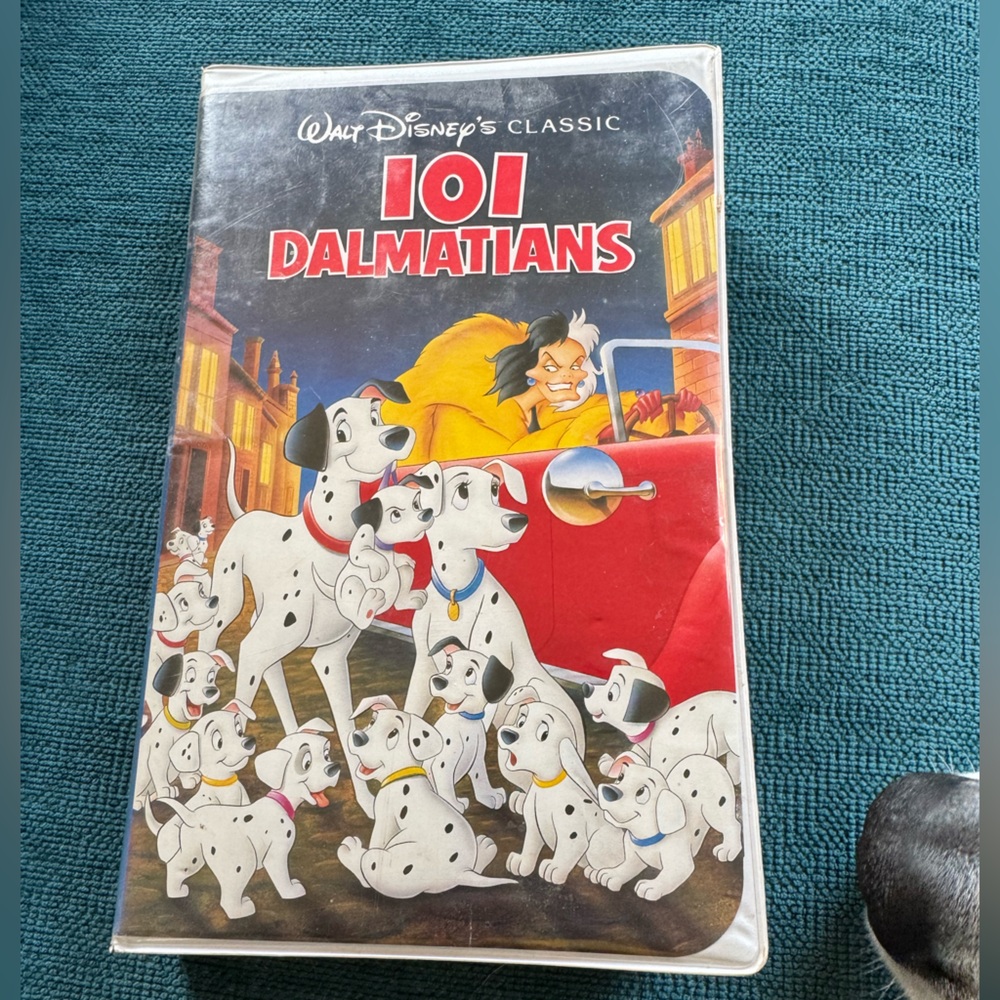 101 Dalmatians VHS Tape